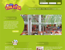 Tablet Screenshot of buffetvivavida.com.br